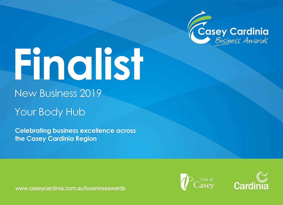 Casey Cardinia Business Awards 2019 - Your Body Hub
