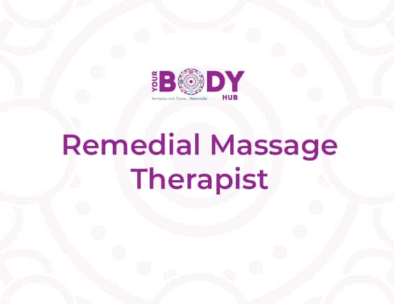 Careers Remedial Massage Therapist by Your Body Hub in Officer